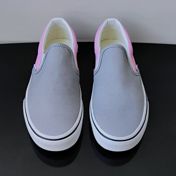 Vans Men's Classic Slip-On Sneaker in Fresh & Contemporary Prism Pink/Drizzle - Picture 3 of 12